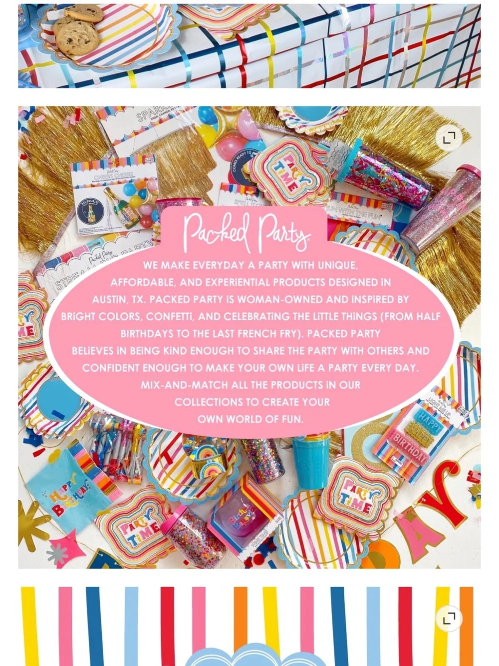 Tart bright multicolor